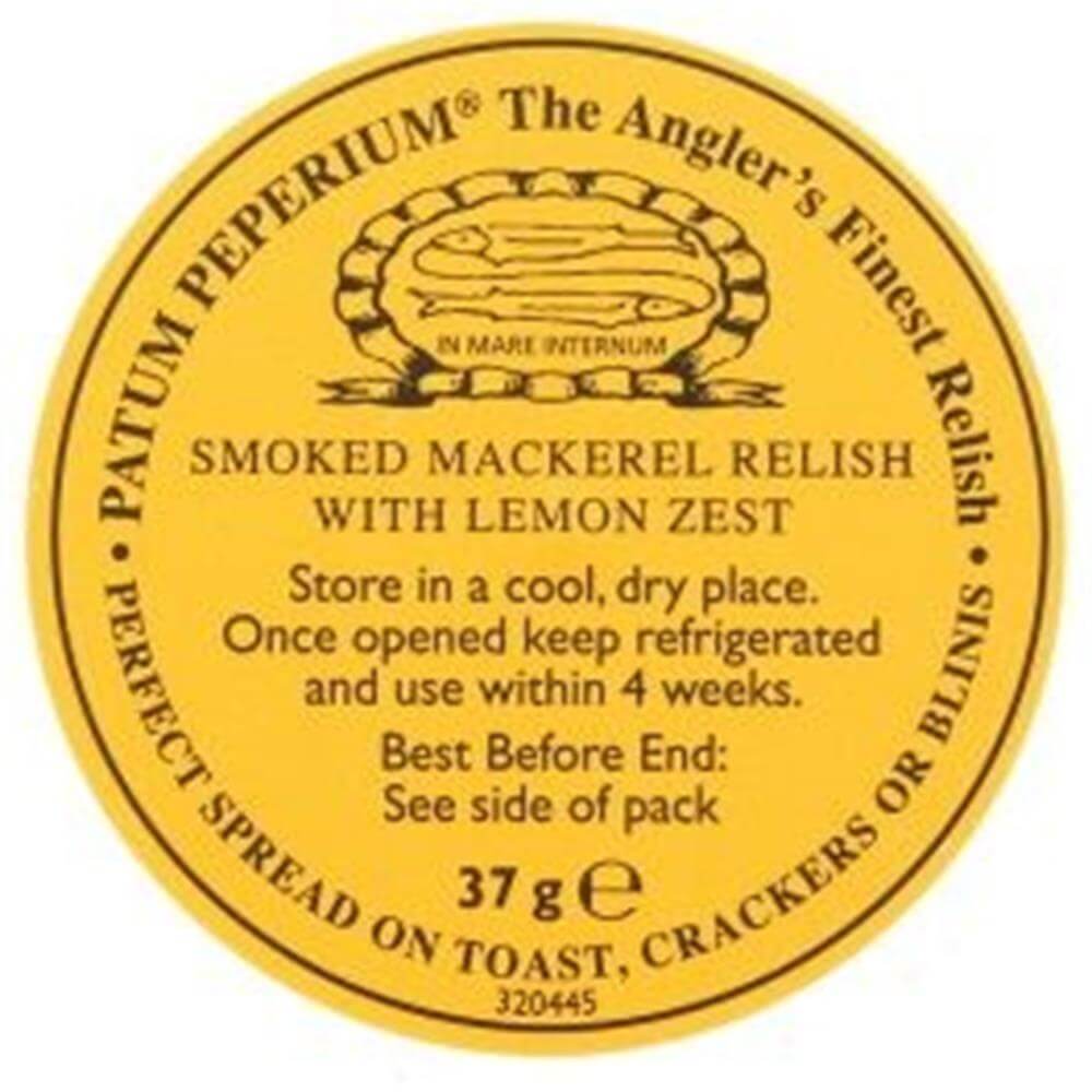 Patum Peperium Smoked Mackerel Relish with Lemon Zest 37g